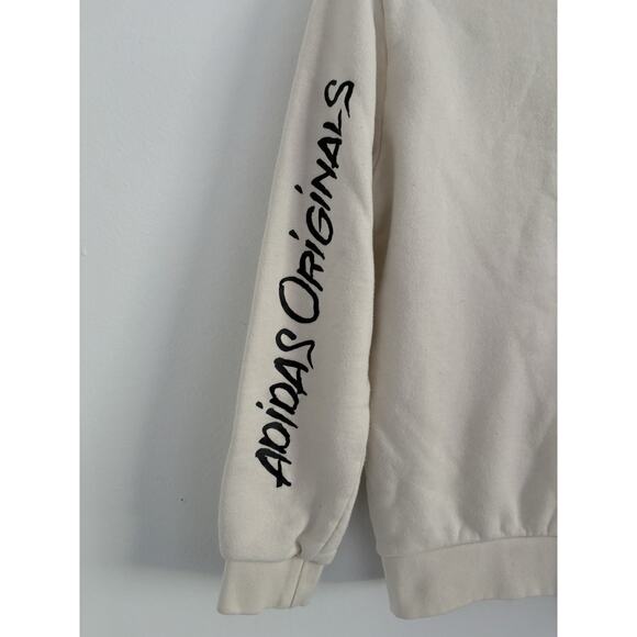 Adidas Original Sweater Unisex Kids Cream 11/12y (US M) Andre Saraiva Edition - Picture 3 of 5